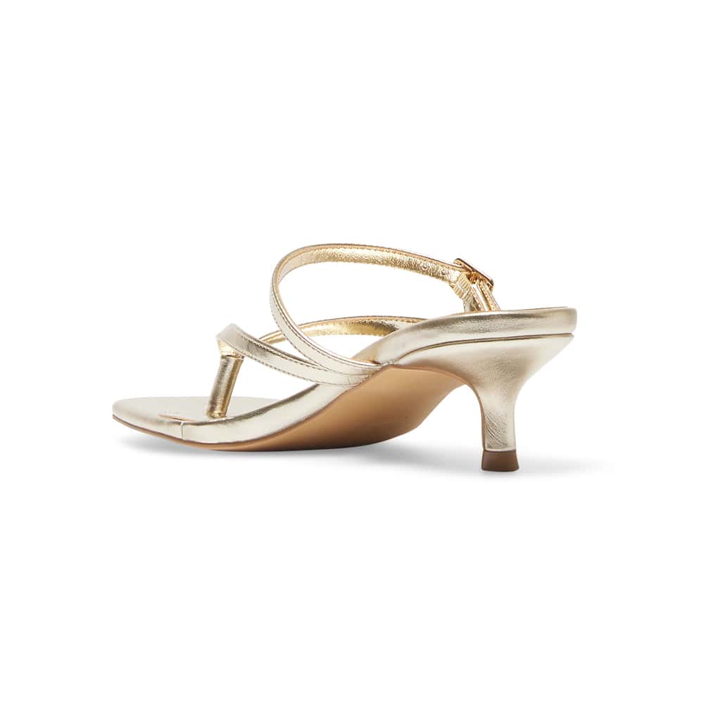 Capri Thongs in Soft Gold Smooth