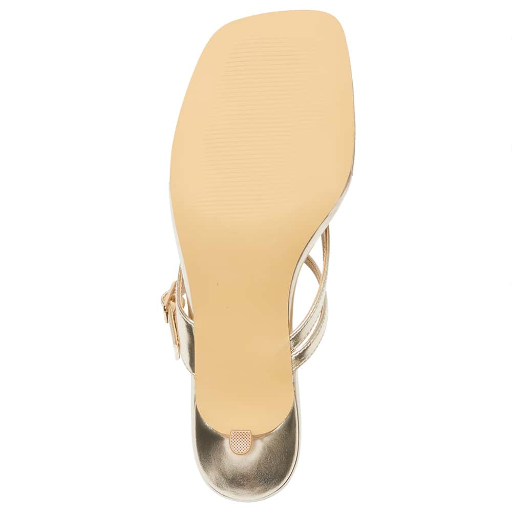 Capri Thongs in Soft Gold Smooth
