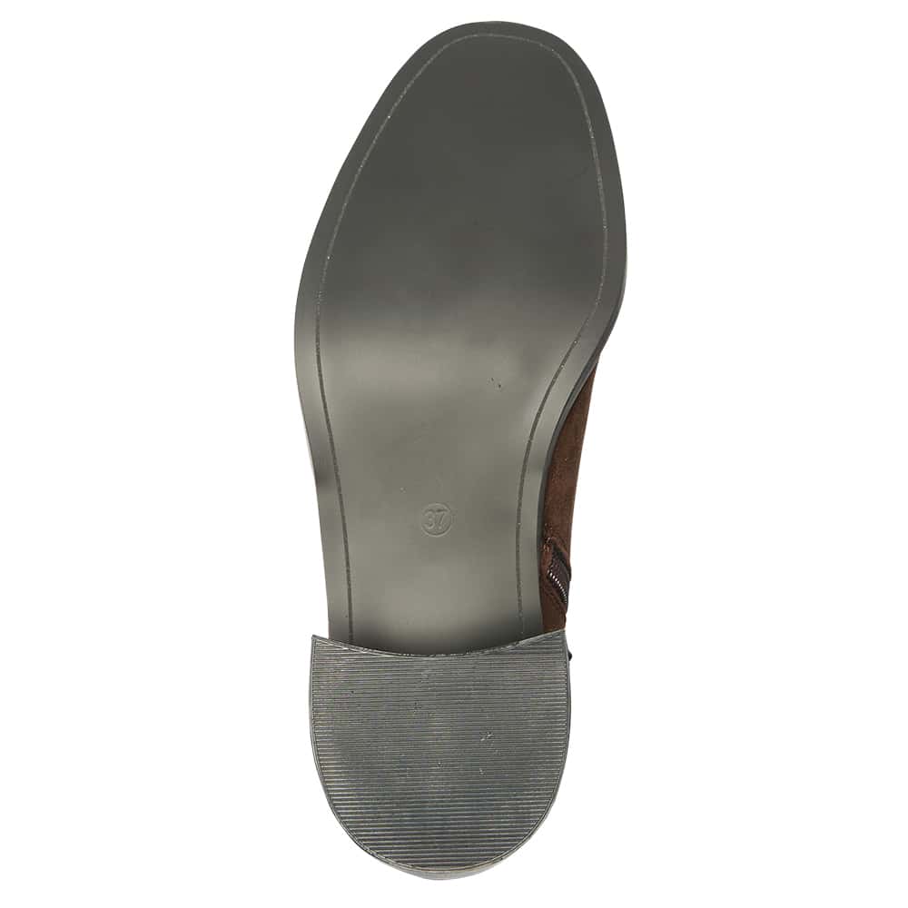 Carson Boot in Chocolate Micro