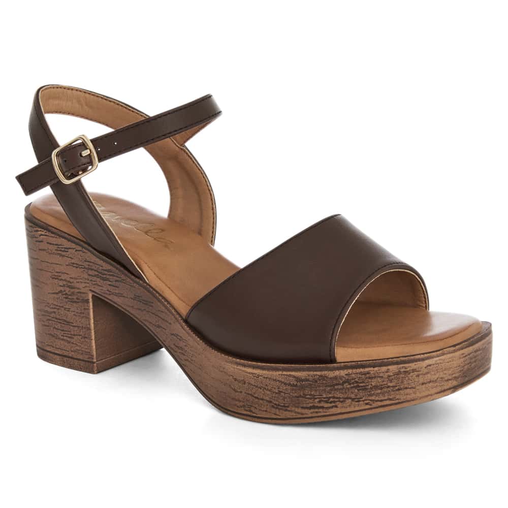 Chelsea Heel in Chocolate Smooth