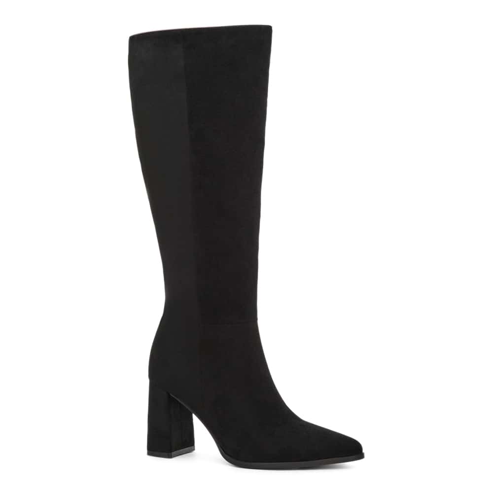 Clara Boot in Black Micro