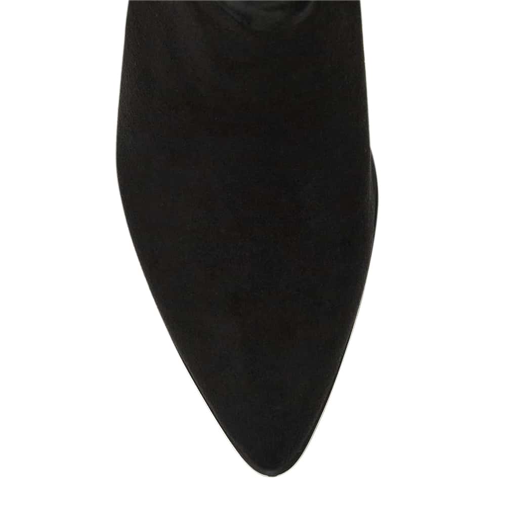Clara Boot in Black Micro
