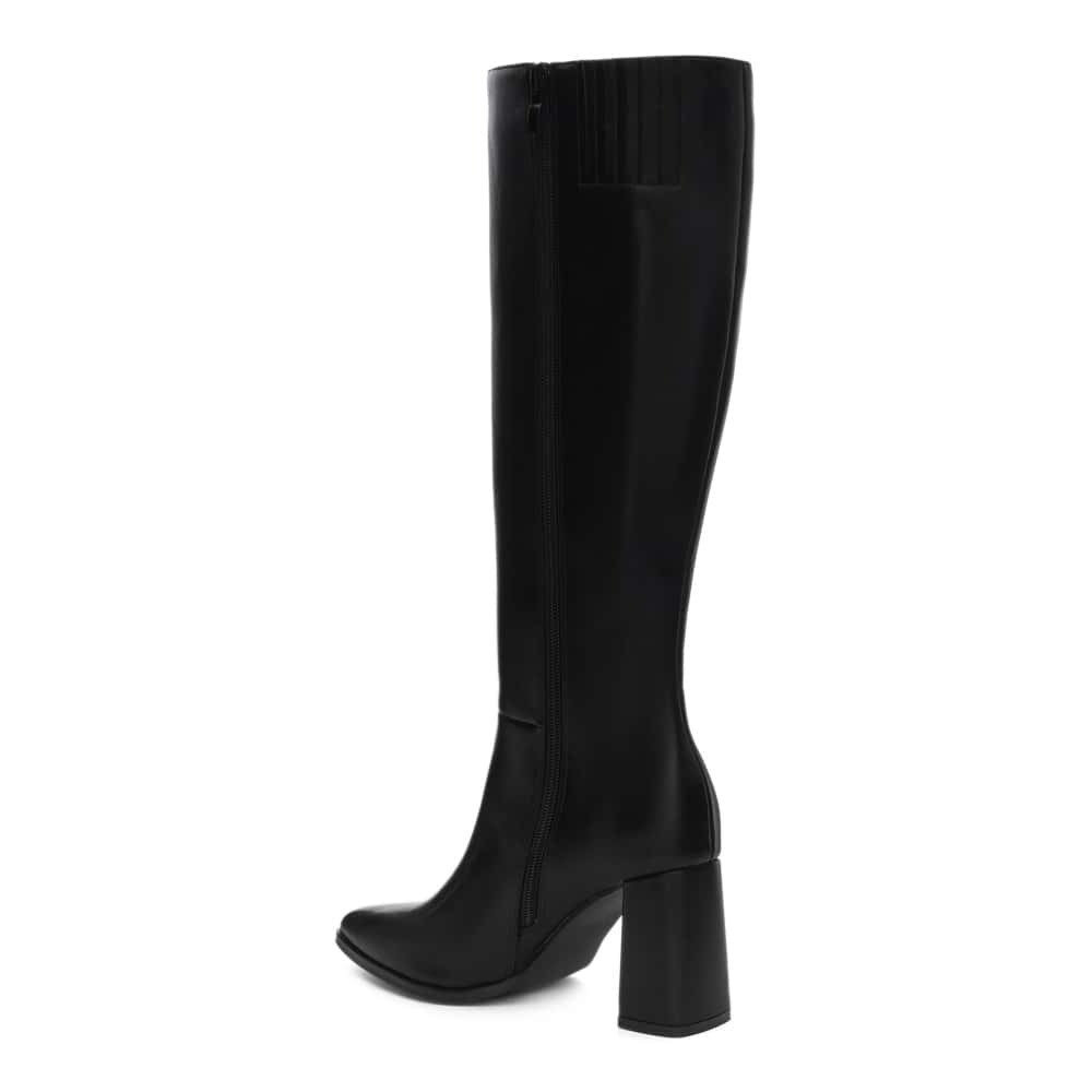 Clara Boot in Black Smooth