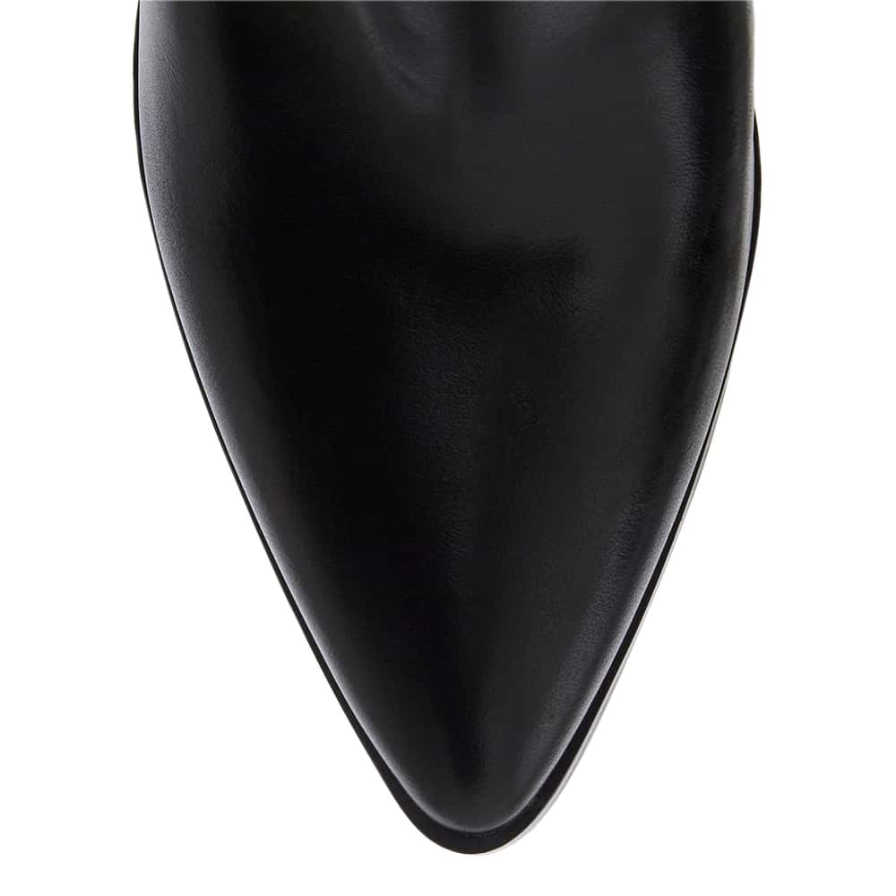 Clara Boot in Black Smooth