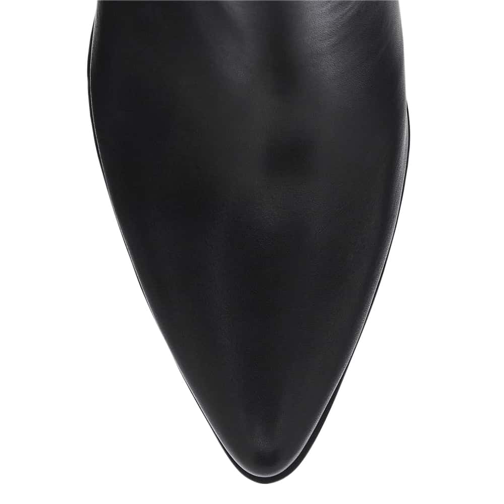 Coco Boot in Black Smooth