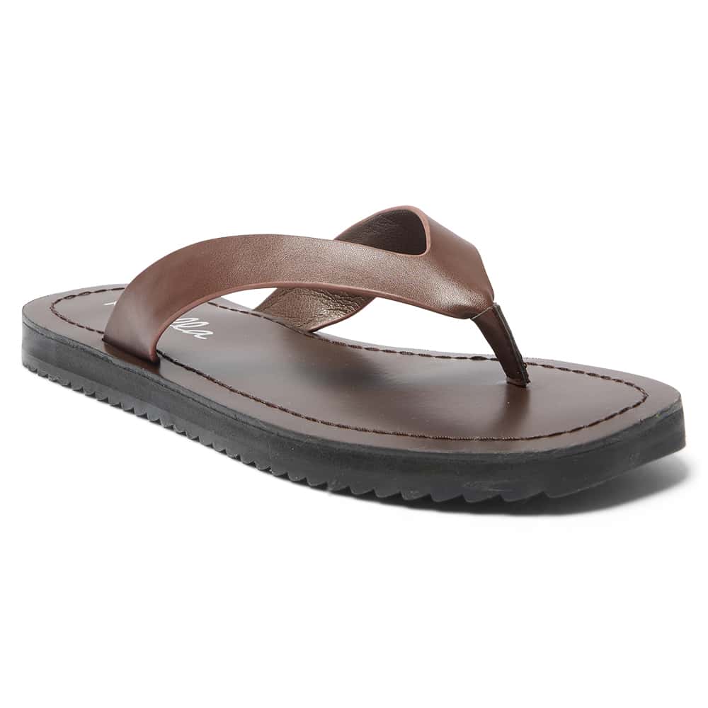Corfu Flat in Chocolate Smooth