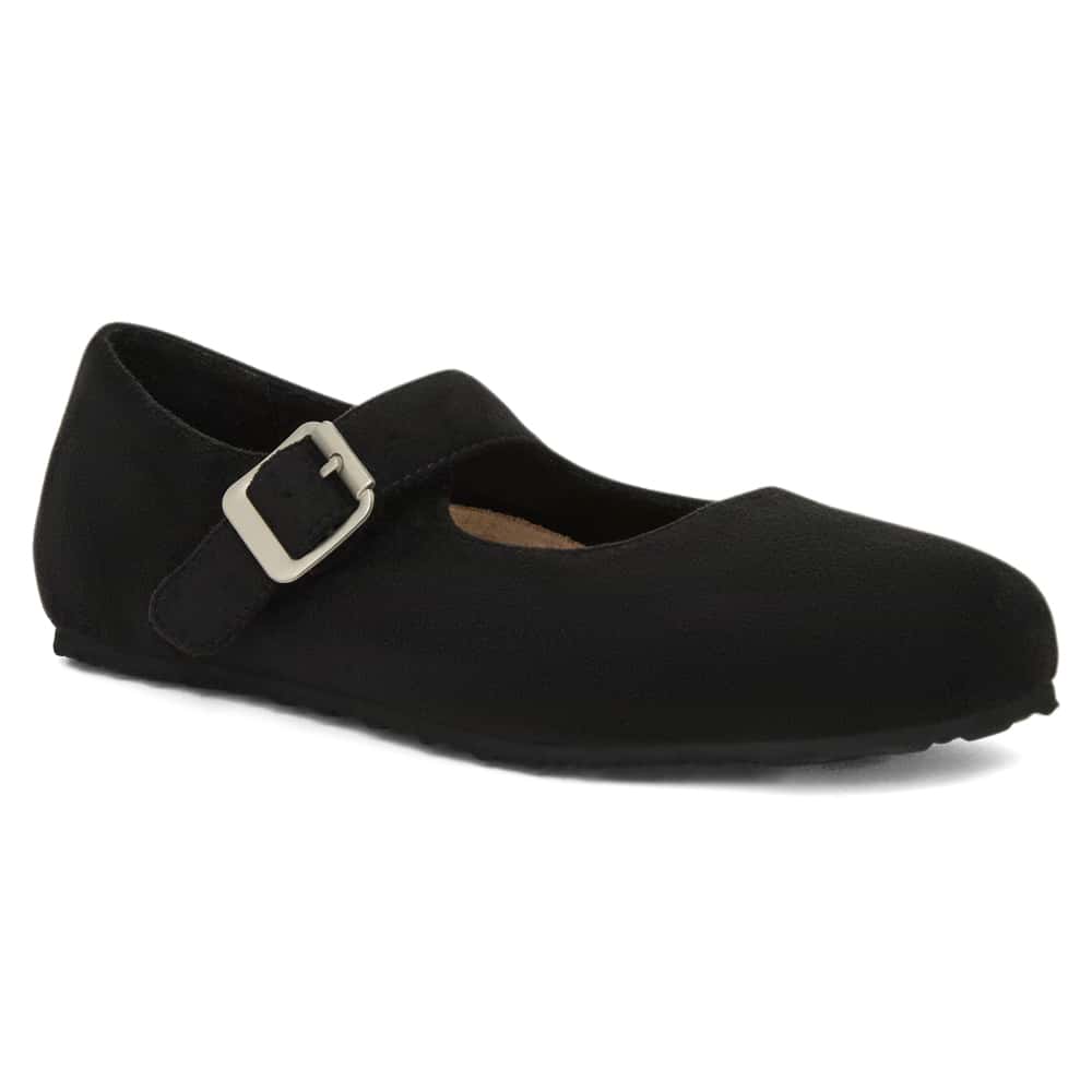 Cosmo Ballet Flat in Black