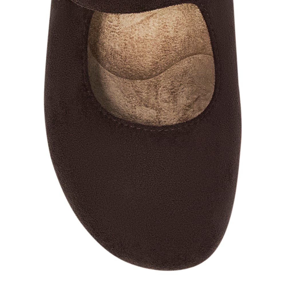 Cosmo Ballet Flat in Chocolate
