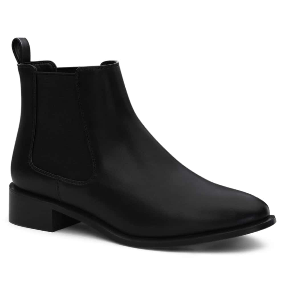 Denzel Boot in Black Smooth