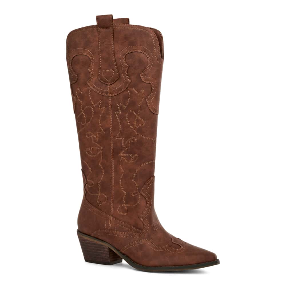 Dusty Boot in Tan Smooth