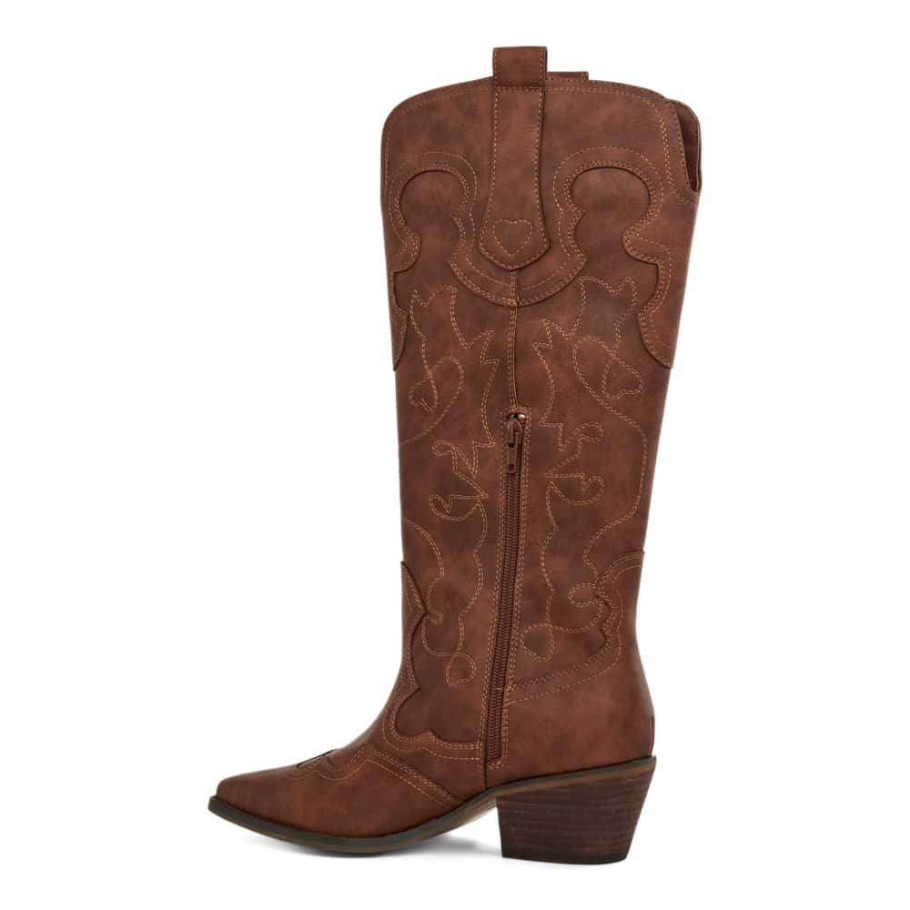 Dusty Boot in Tan Smooth