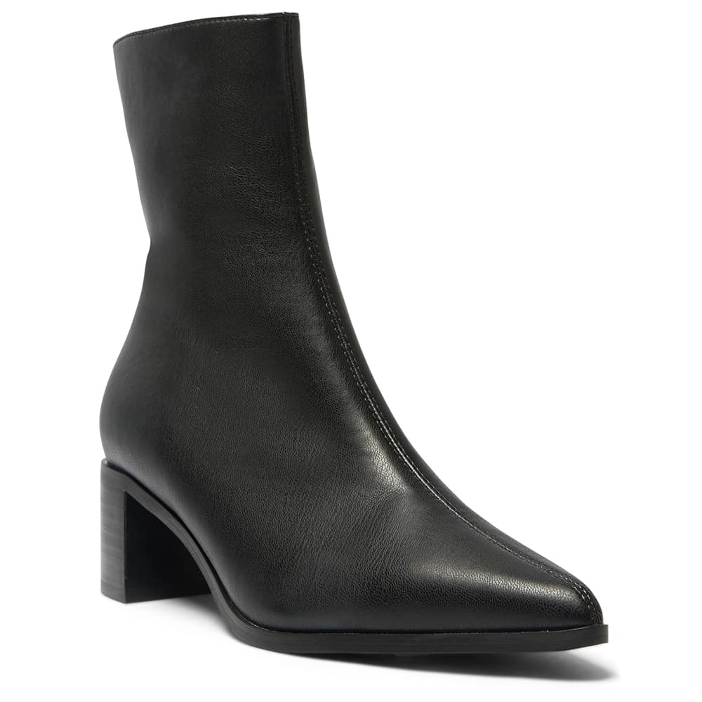 Eagle Boot in Black Smooth