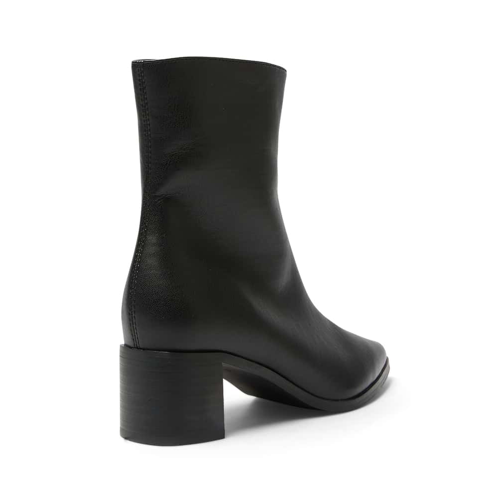 Eagle Boot in Black Smooth