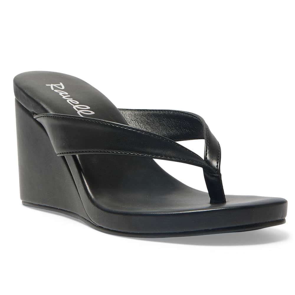 Ego Wedge in Black
