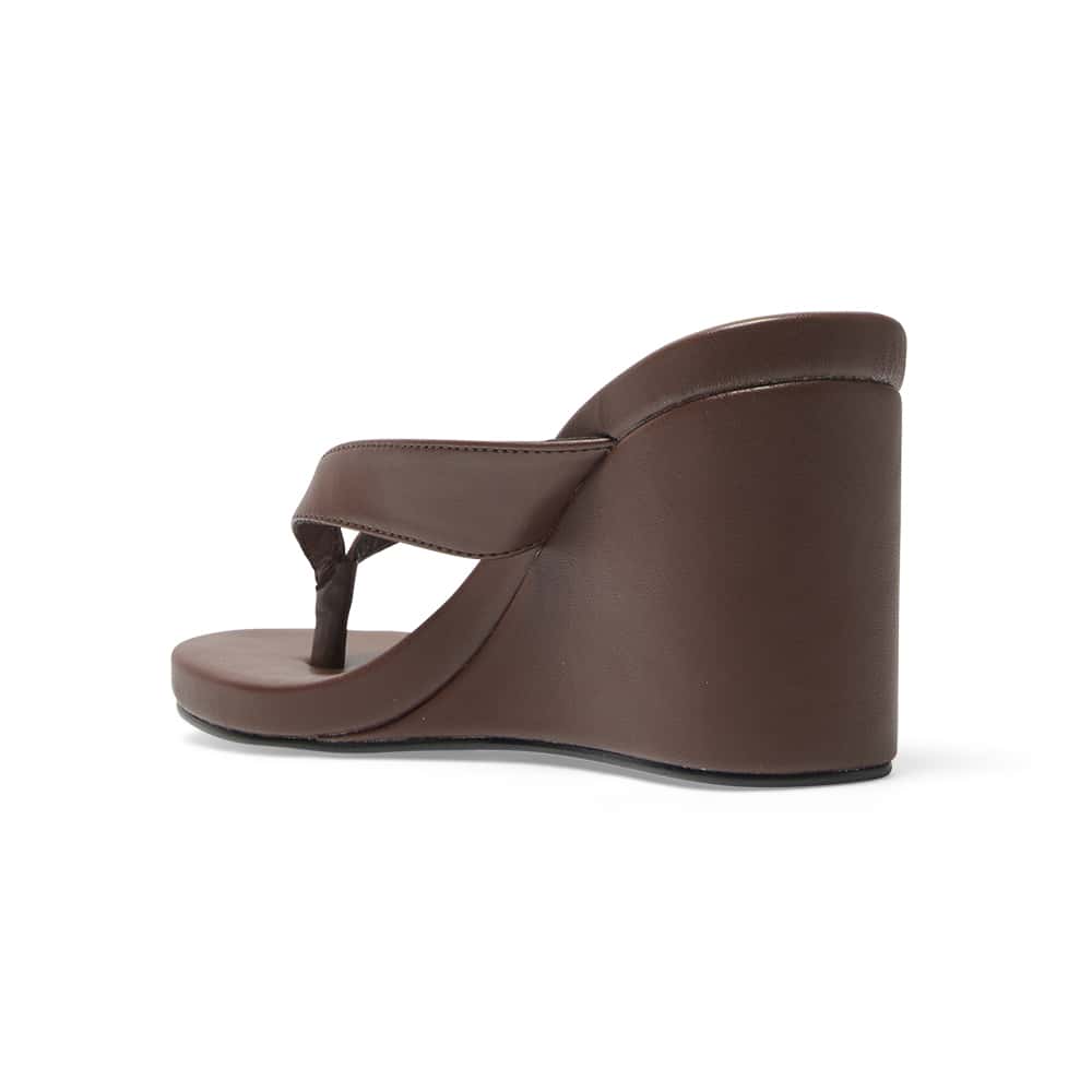 Ego Wedge in Chocolate