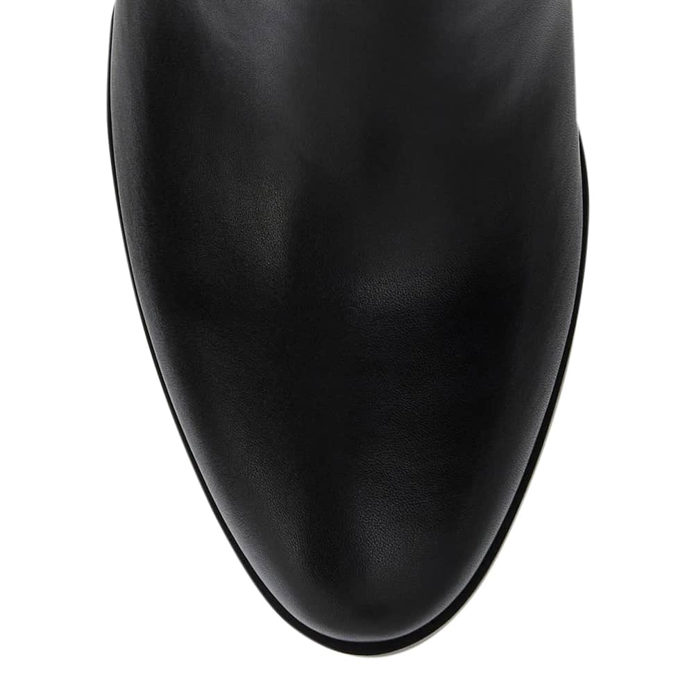 Empire Boot in Black Smooth