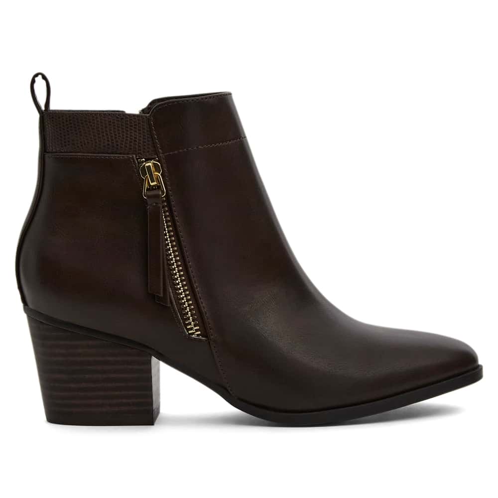 Empire Boot in Chocolate Smooth