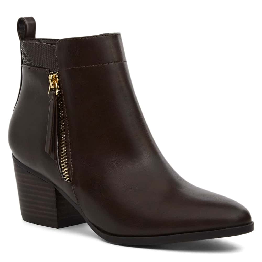 Empire Boot in Chocolate Smooth