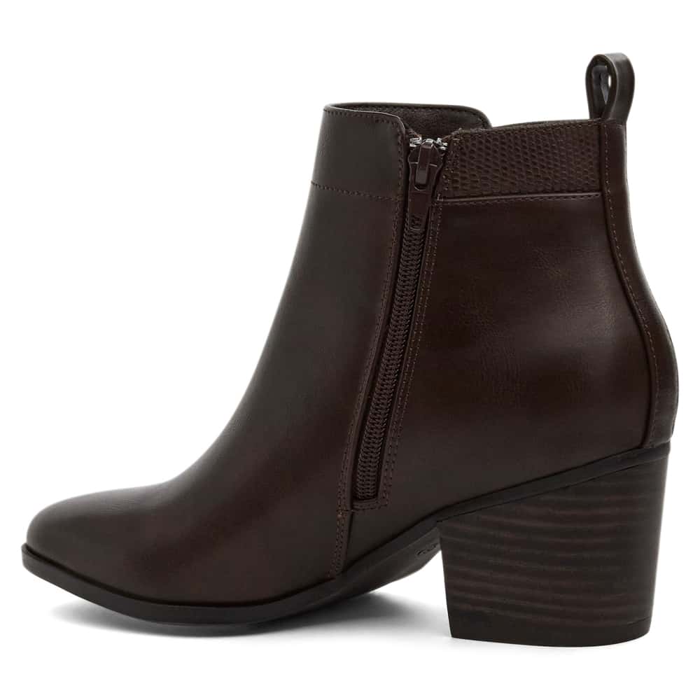 Empire Boot in Chocolate Smooth