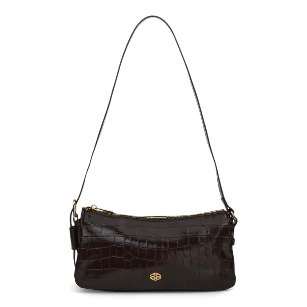 Envy Bag in Chocolate Croc