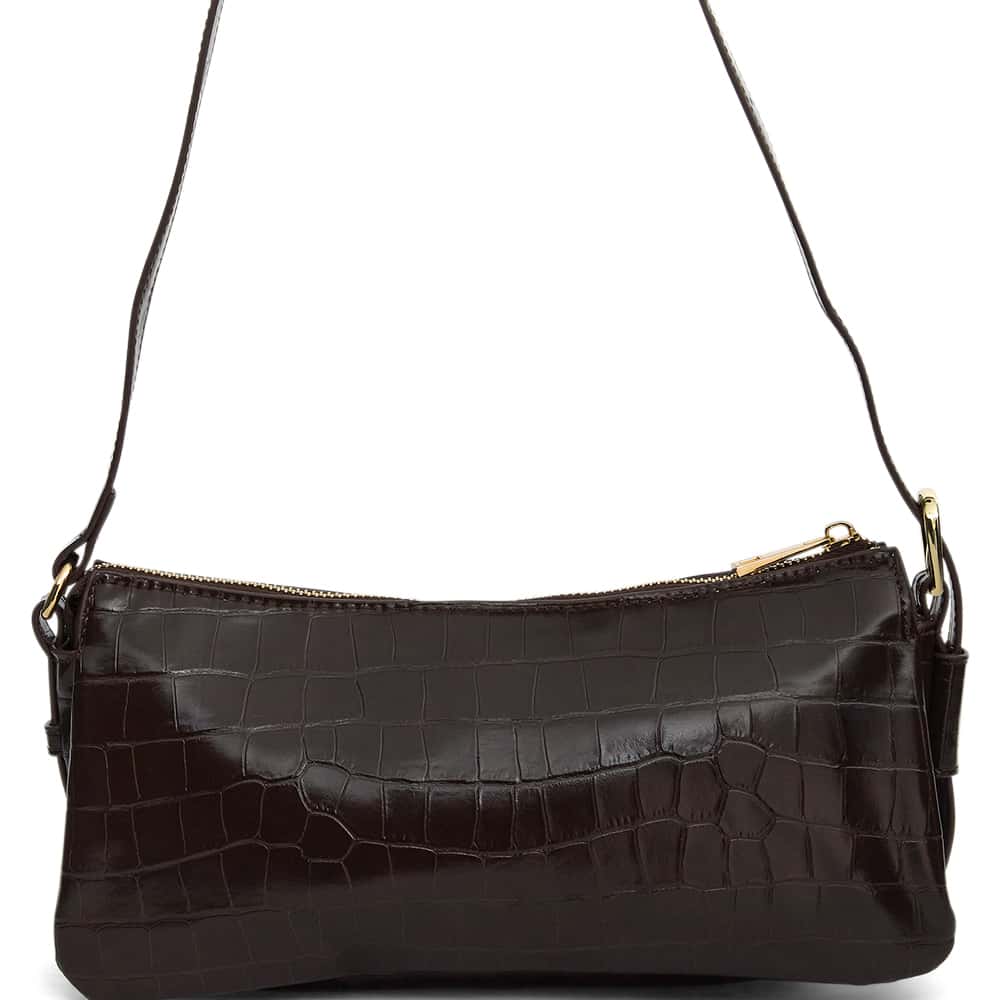 Envy Bag in Chocolate Croc