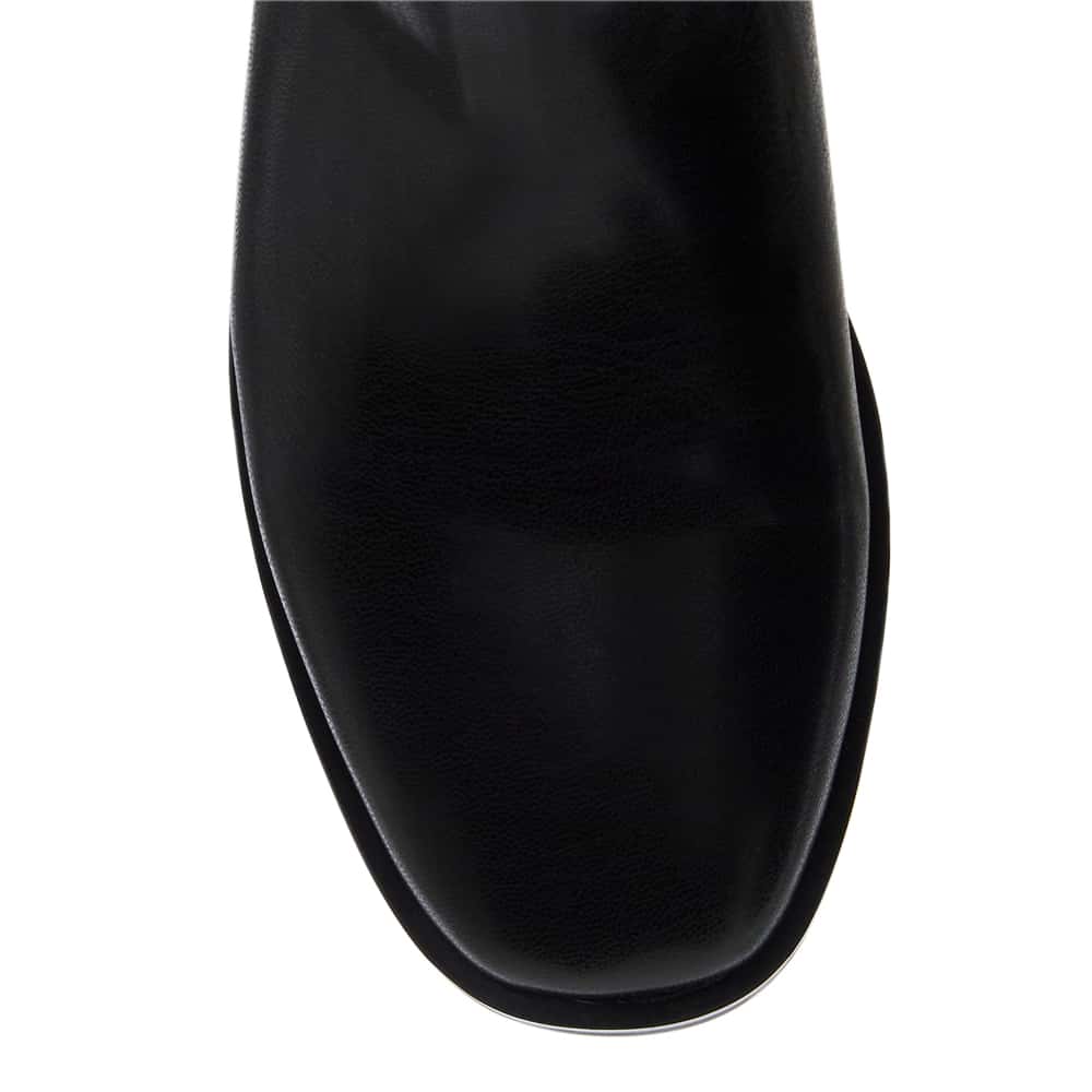 Eryn Boot in Black Smooth
