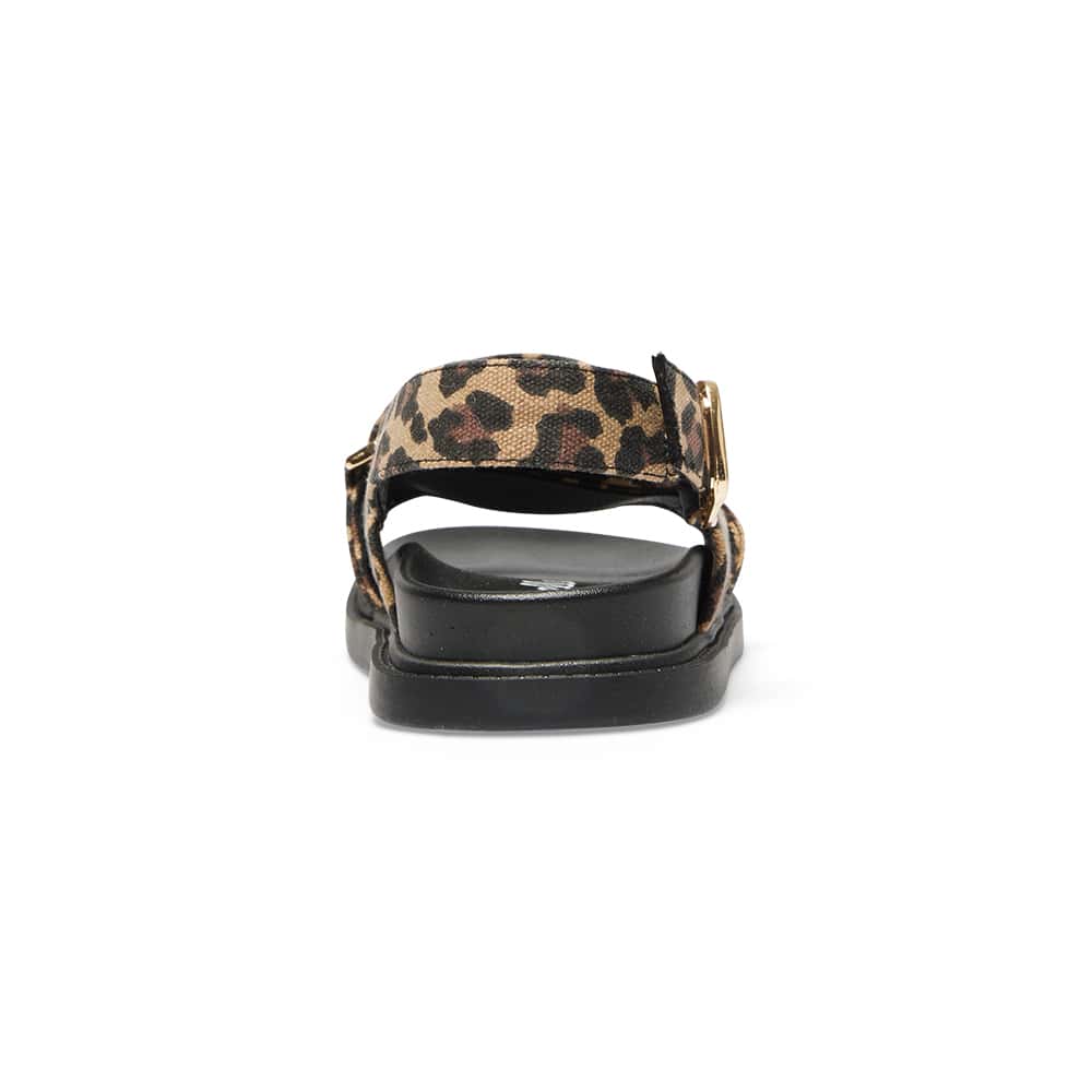 Fabian Sandal in Animal Fabric