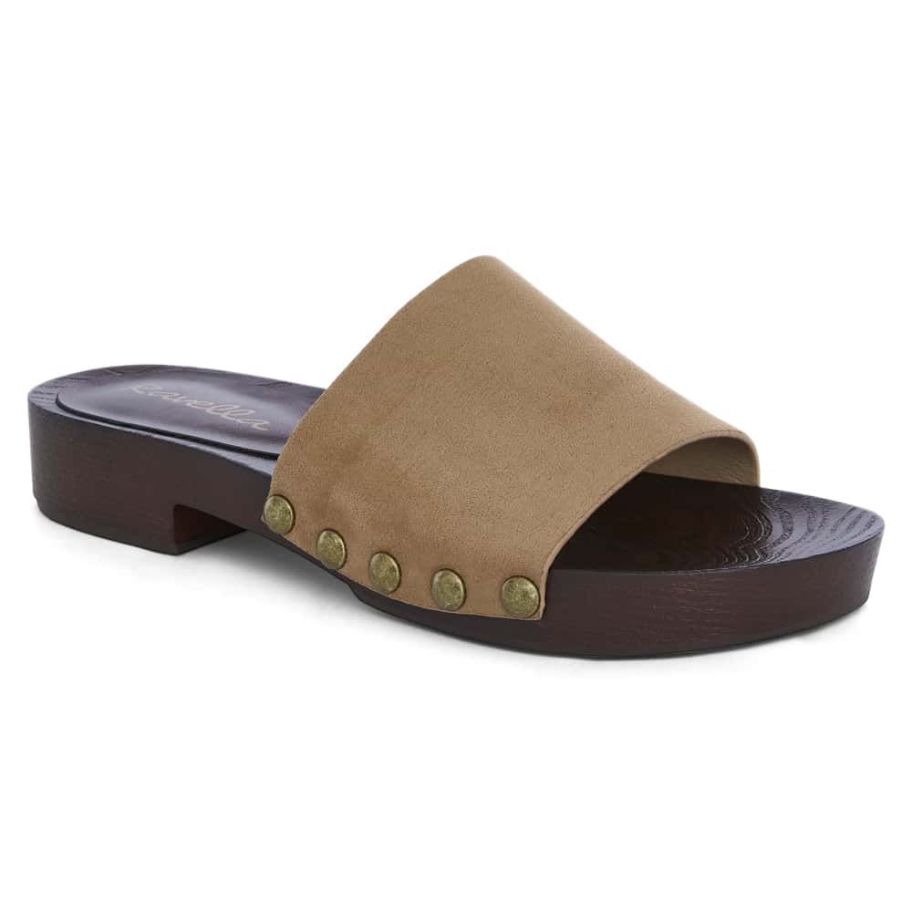 Funky Slide in Taupe Micro