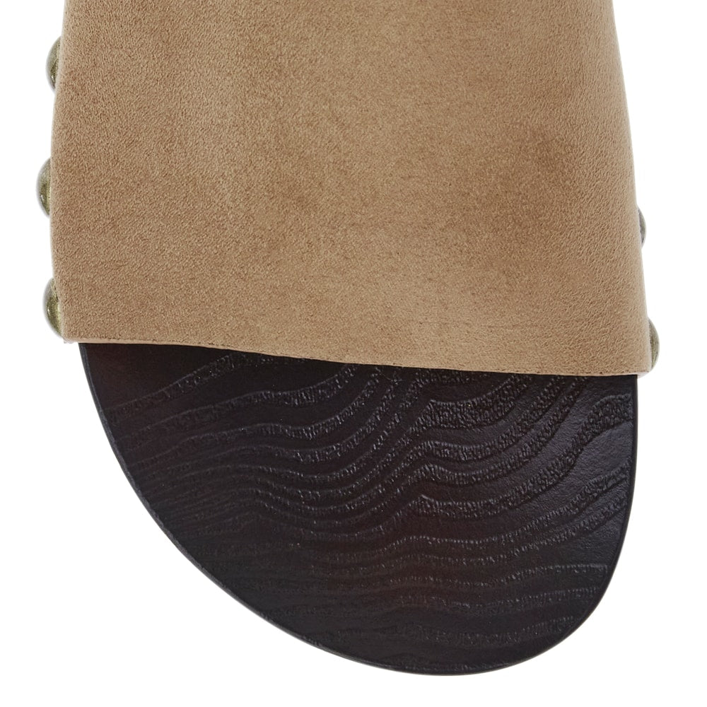 Funky Slide in Taupe Micro