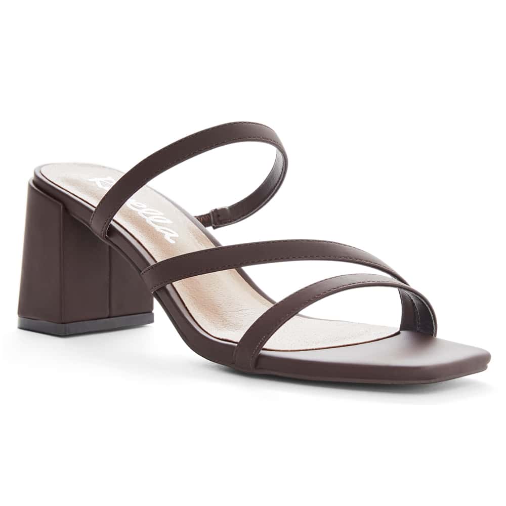 Geisha Heel in Chocolate