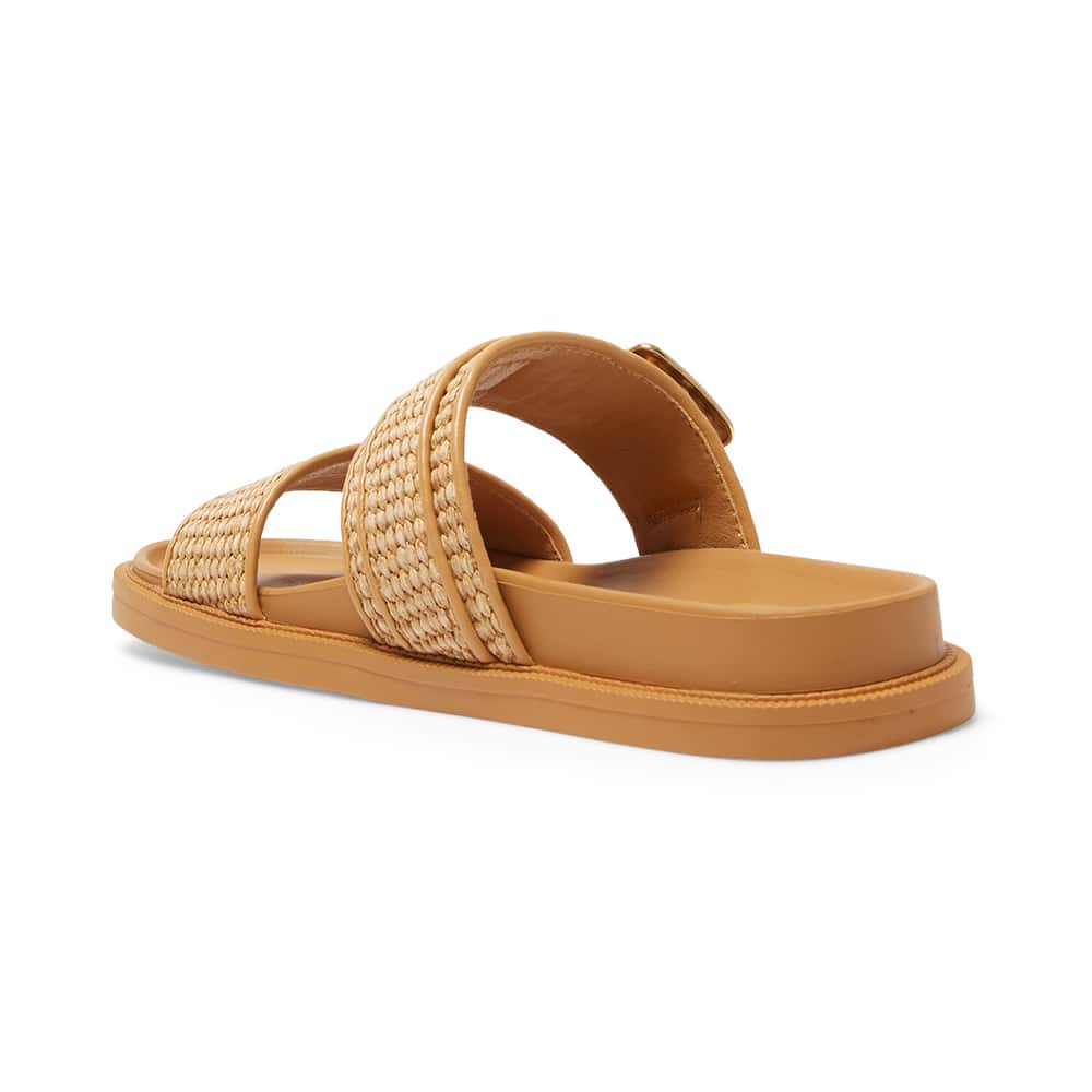 Gemma Slide in Natural Raffia