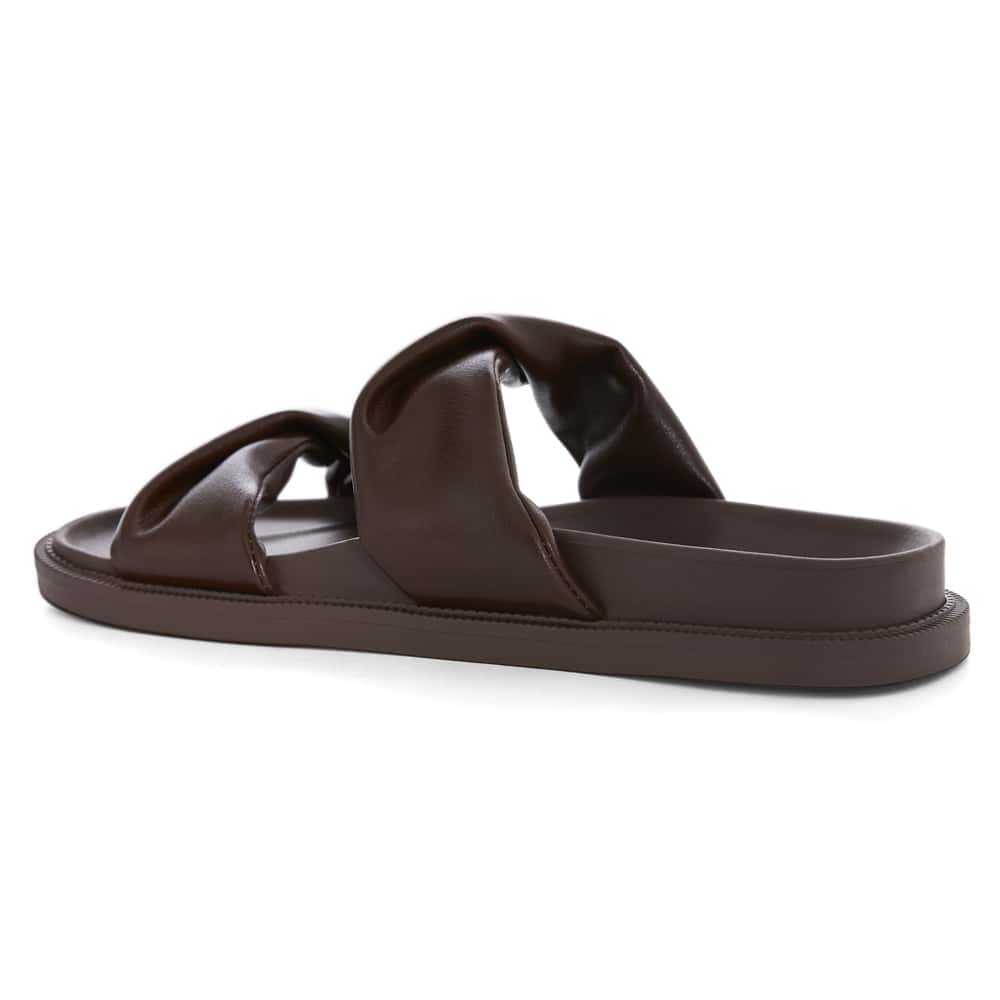 Ginny Slide in Chocolate Smooth