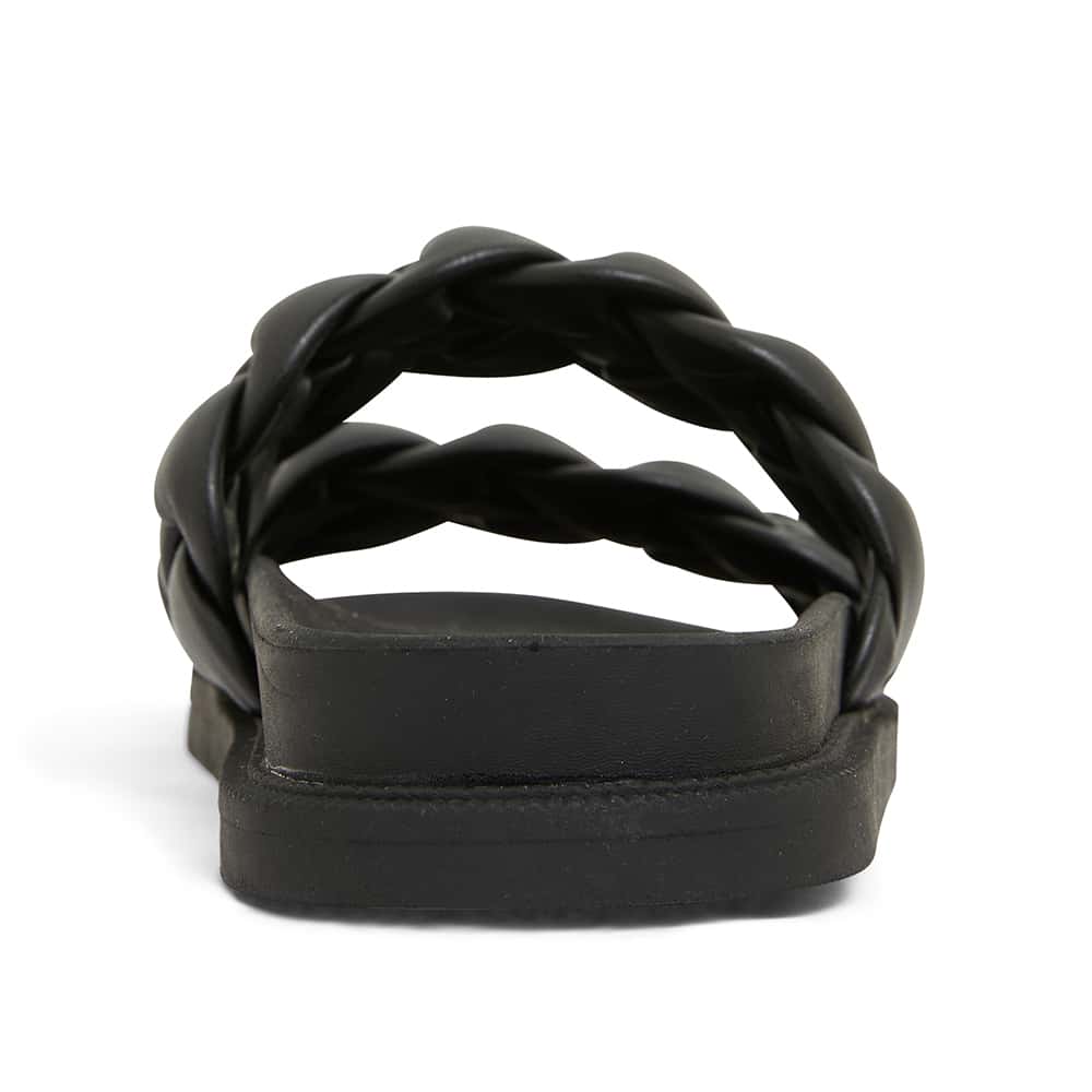 Gossip Slide in Black Smooth