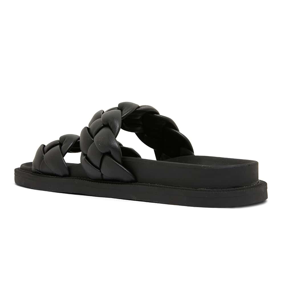 Gossip Slide in Black Smooth