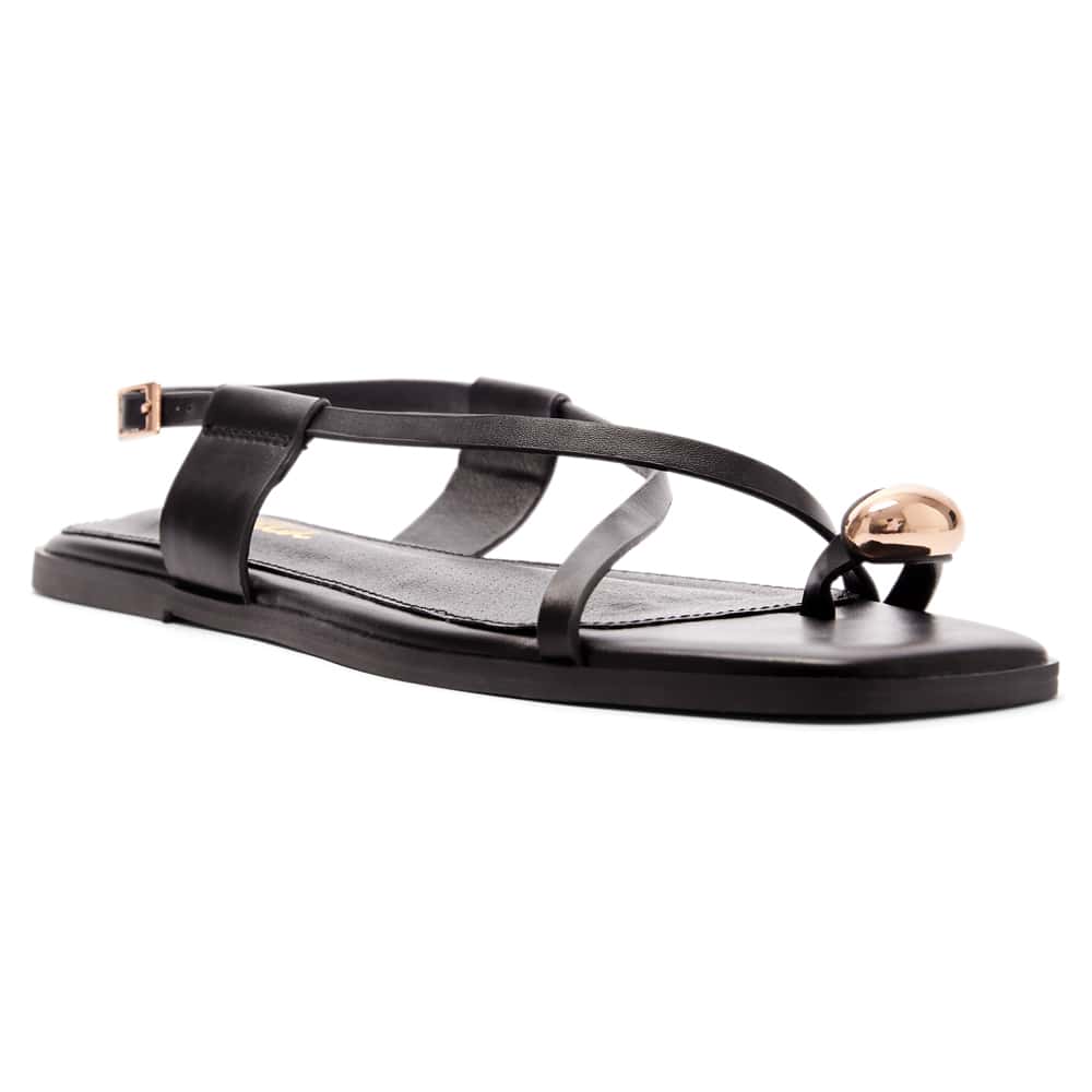 Gypsy Sandal in Black