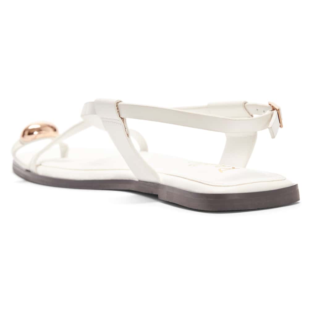Gypsy Sandal in White