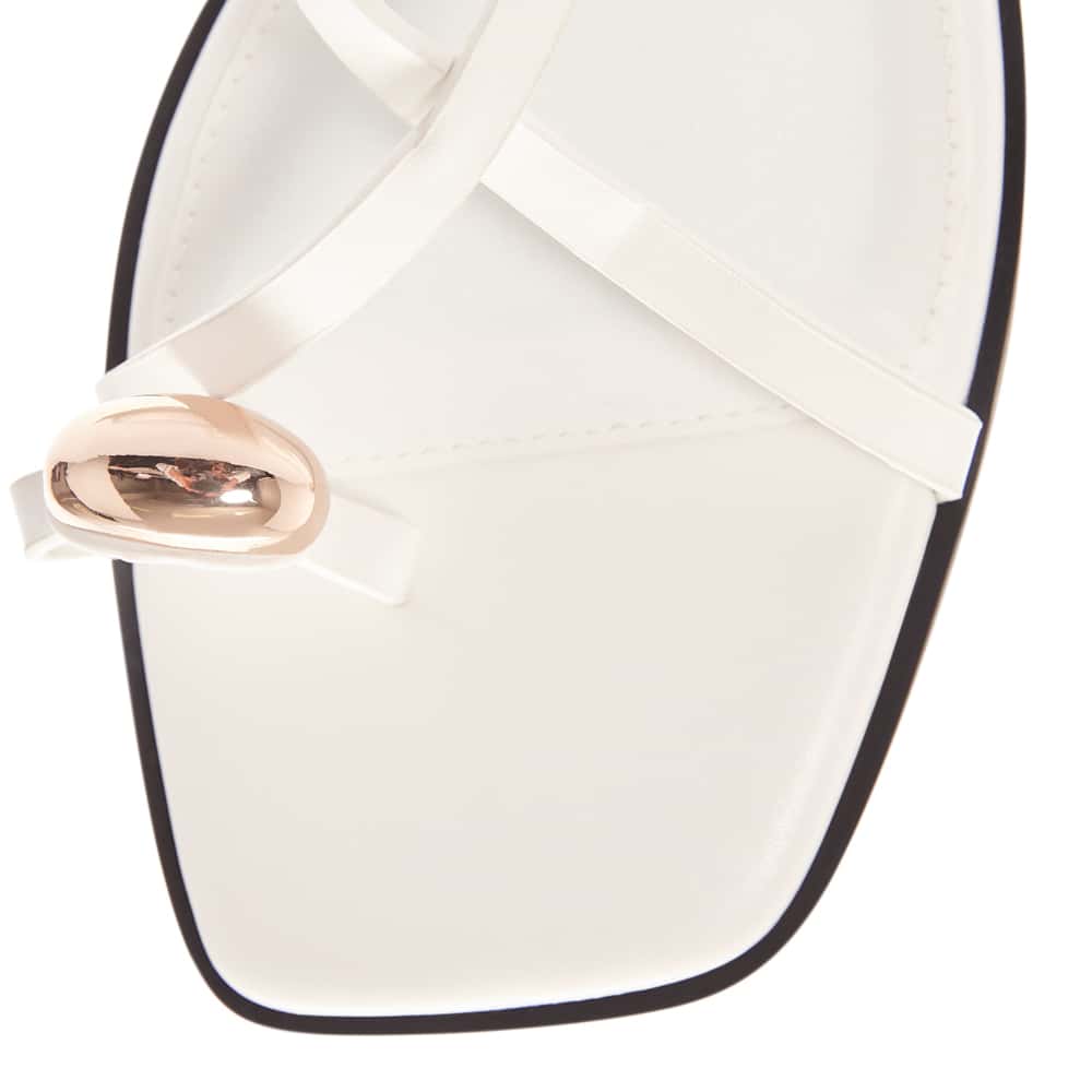Gypsy Sandal in White