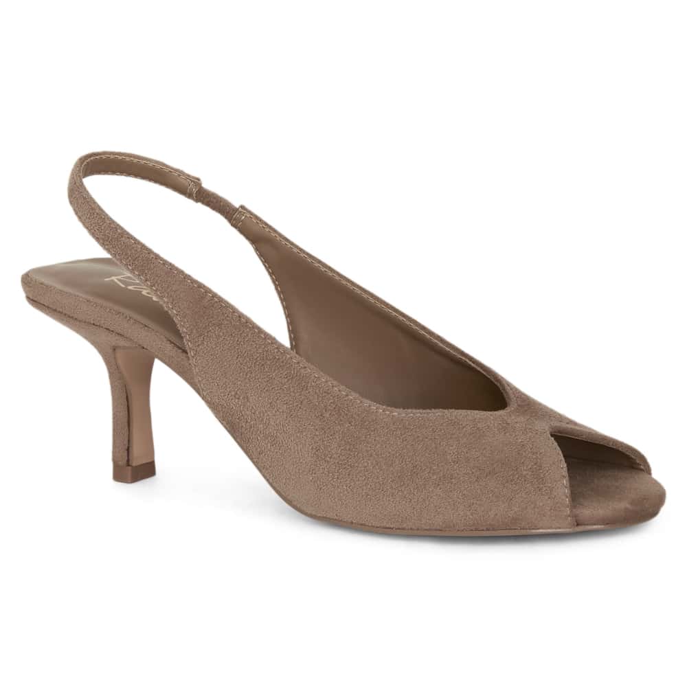 Hade Heel in Tan
