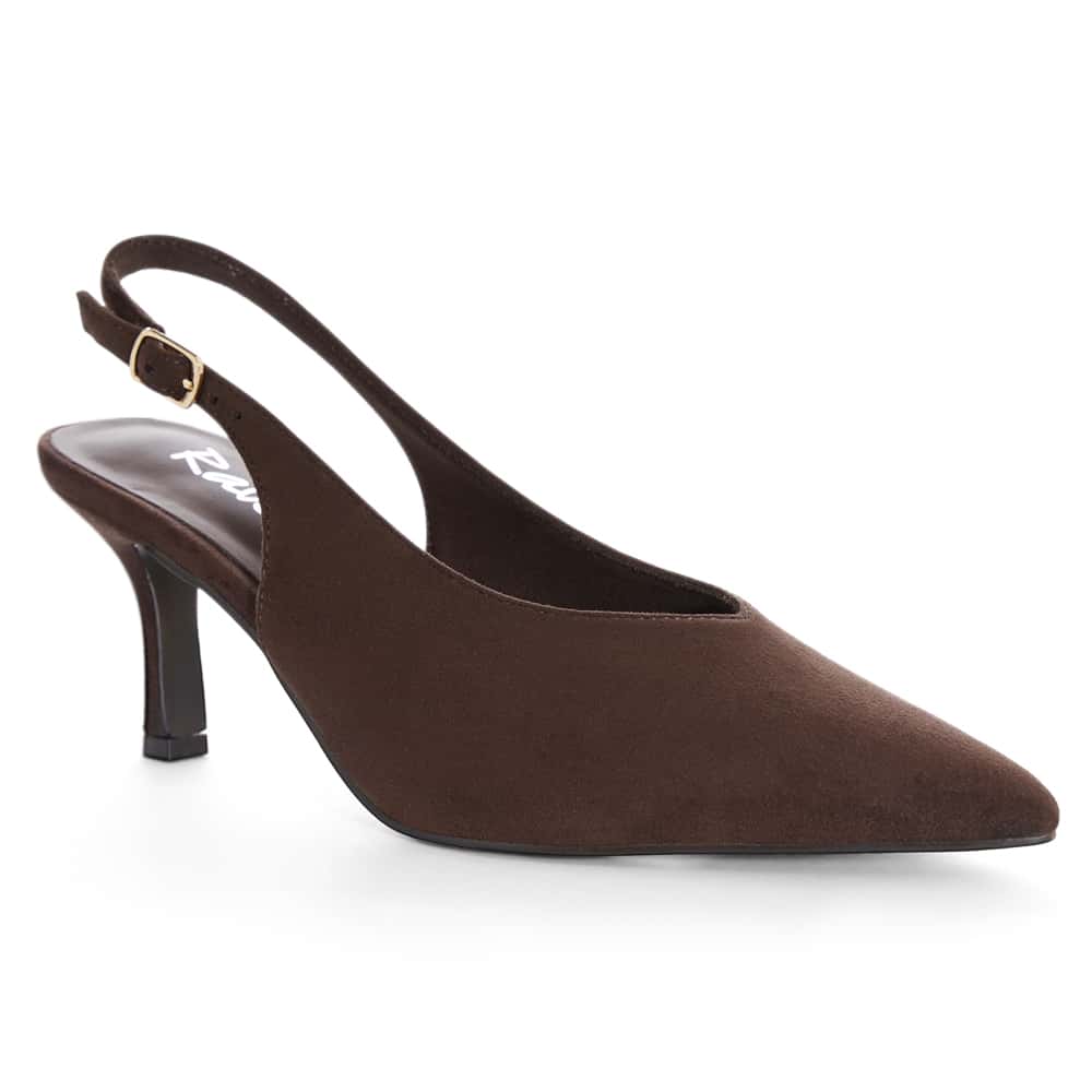 Harley Heel in Chocolate Micro