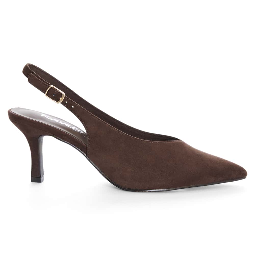 Harley Heel in Chocolate Micro