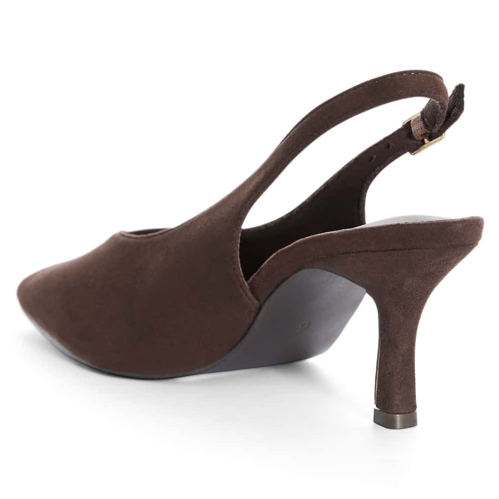 Harley Heel in Chocolate Micro