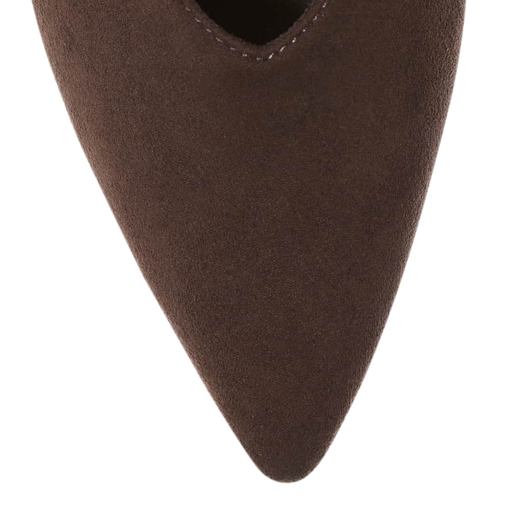 Harley Heel in Chocolate Micro