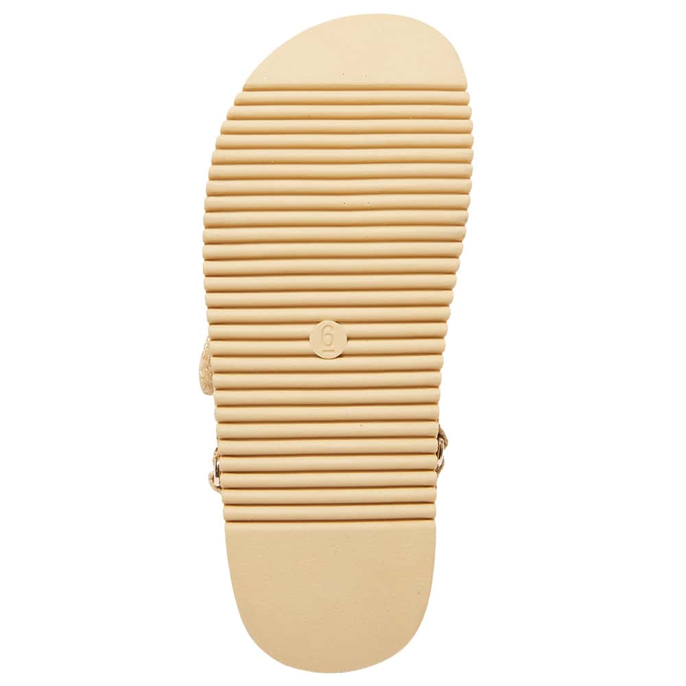 Hendrix Sandal in Natural Raffia