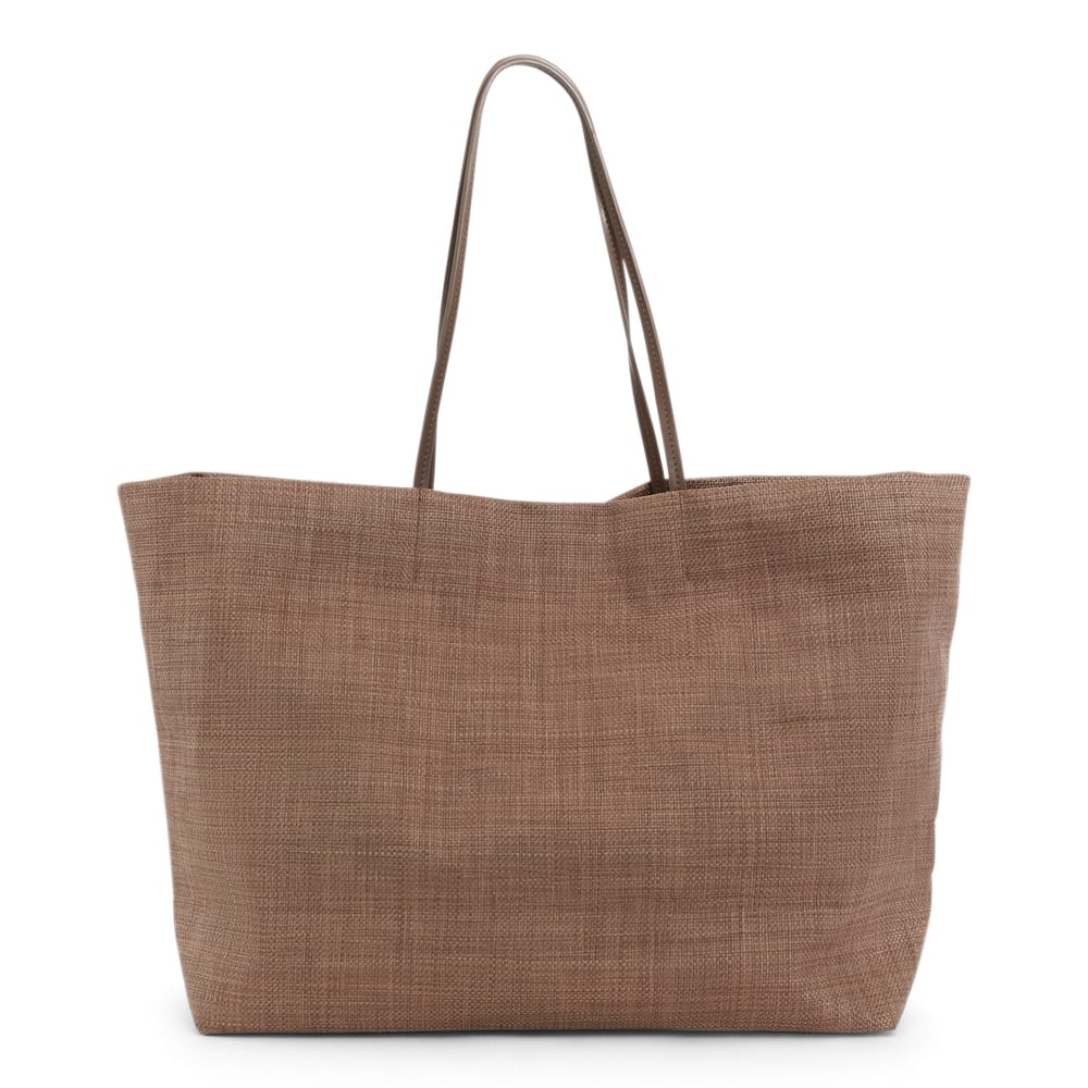Hope Tote in Brown Raffia