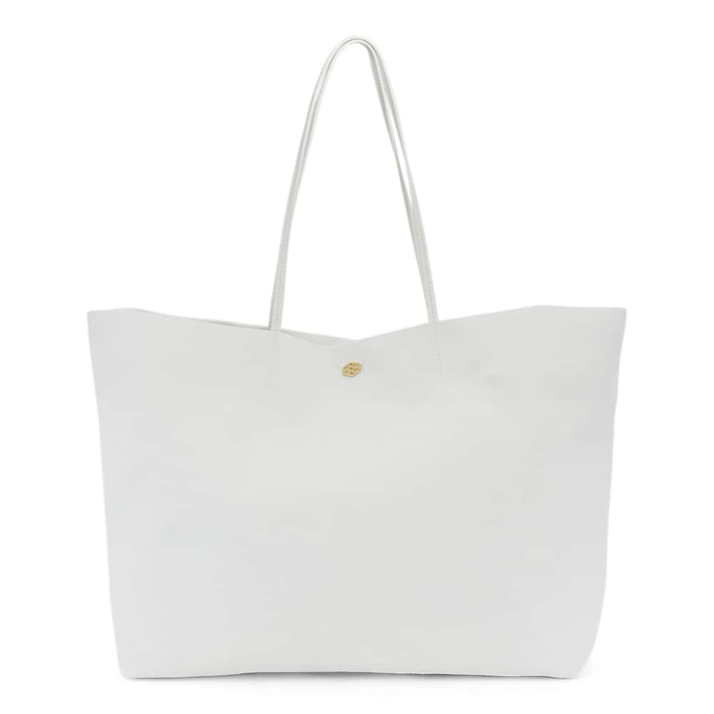 Hope Tote in White Raffia