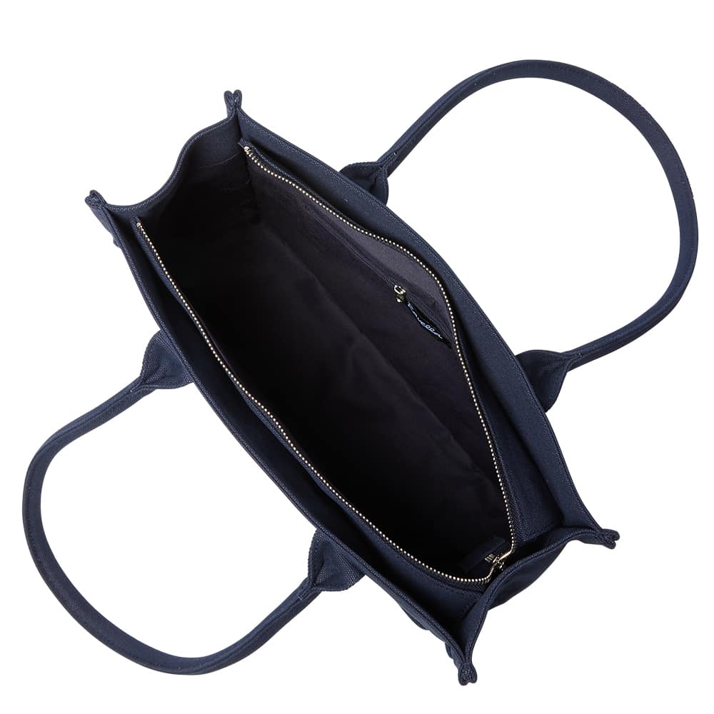 Hotel Tote in Navy Canvas