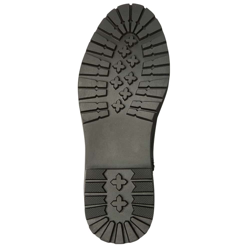 Hunter Boot in Black Smooth