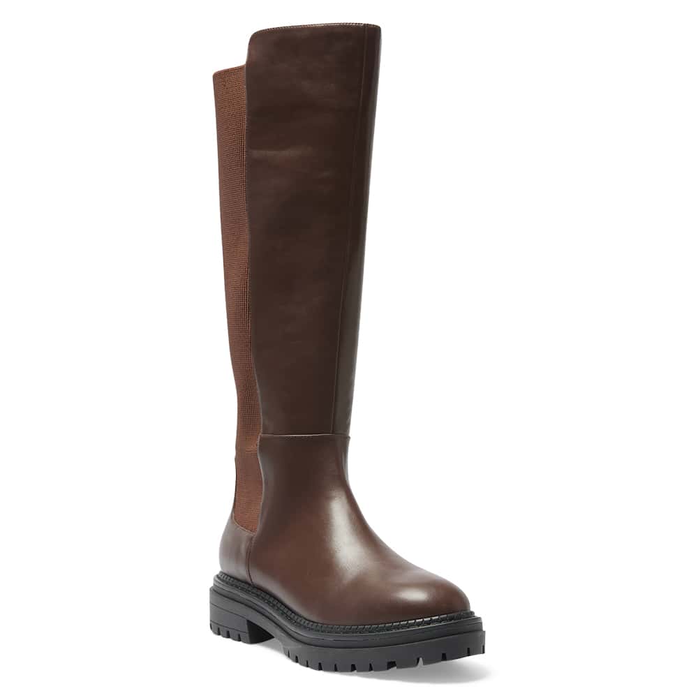 Hunter Boot in Chocolate Smooth