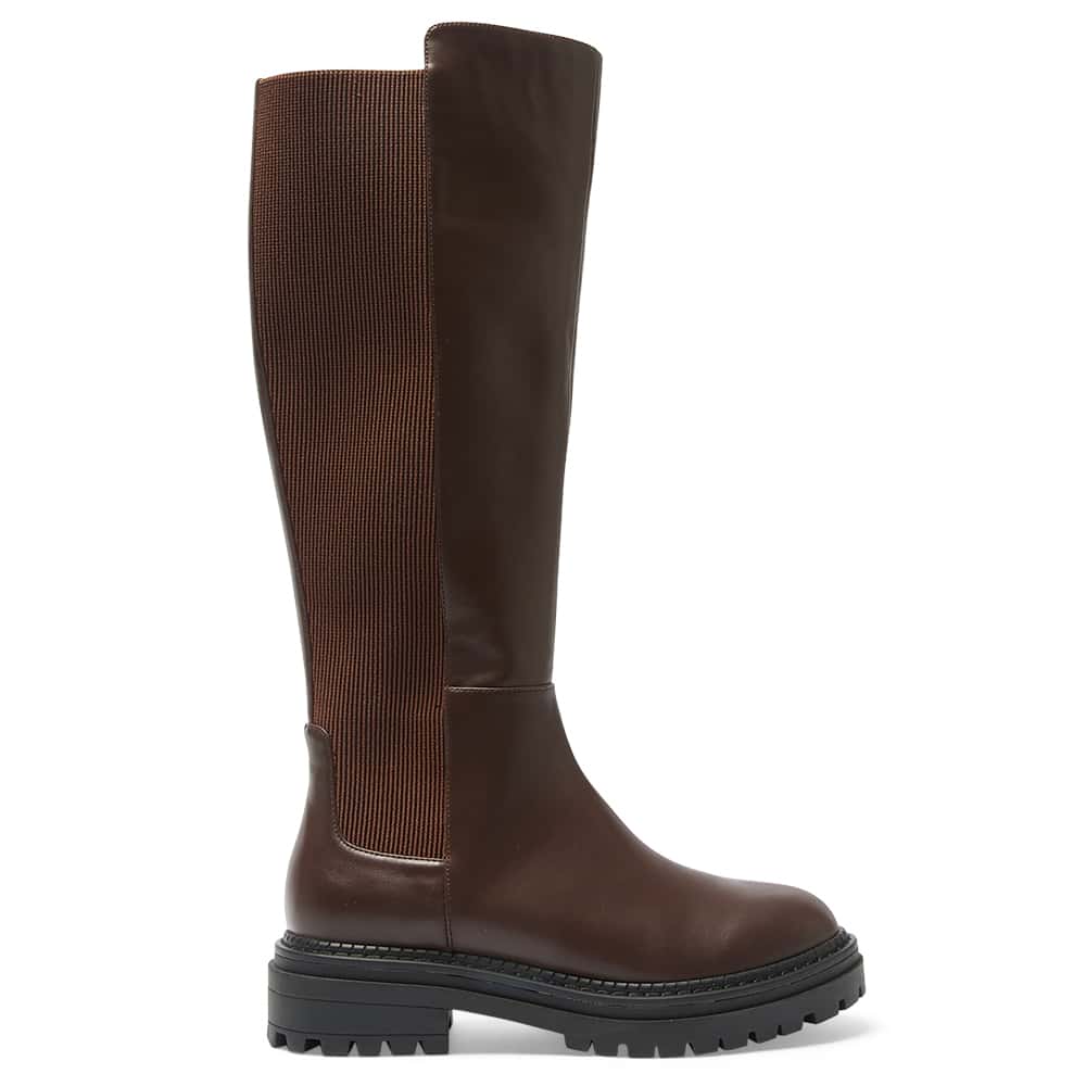 Hunter Boot in Chocolate Smooth