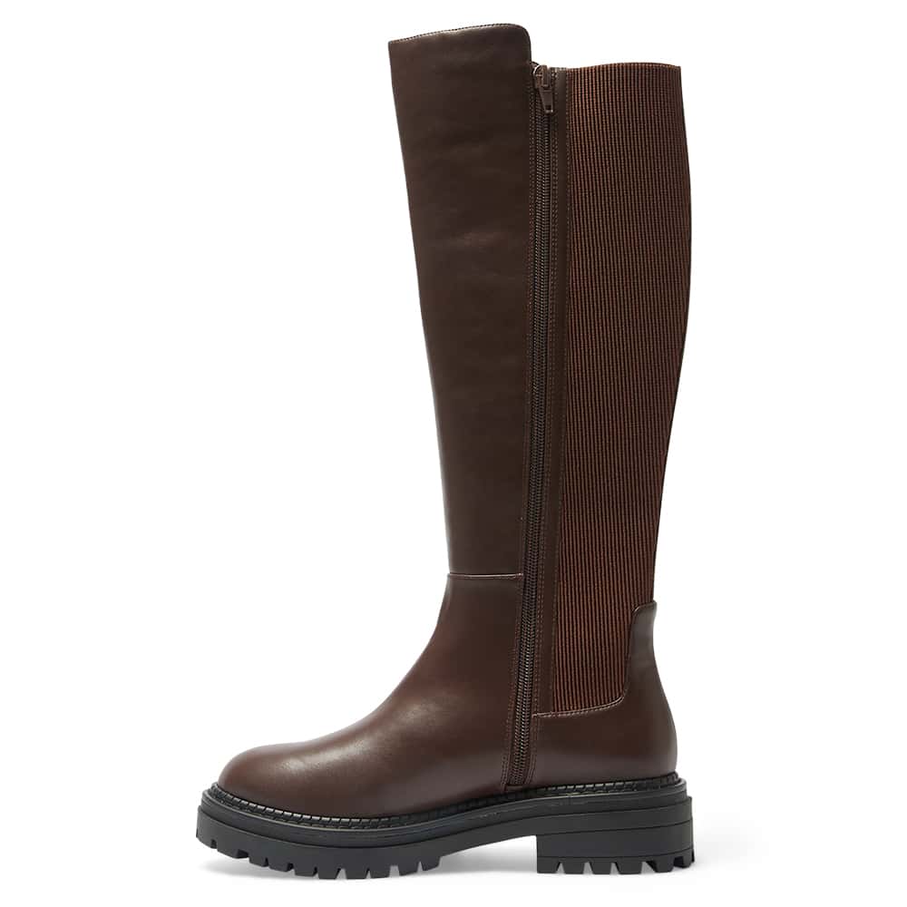 Hunter Boot in Chocolate Smooth